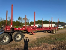 2015 4 Rail Logging Trailer