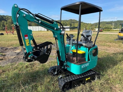 New/Unused CFG Industrial KV16R Mini Excavator