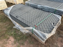 4FT x 8FT Polyethylene Ground Protection Mats - Lot of 15