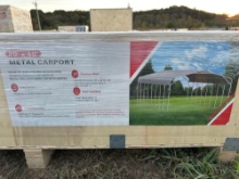 20 FT x 40 FT Steel Frame Carport