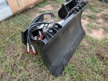 Mini Skidsteer Hydraulic Angle Blade - 3 inch