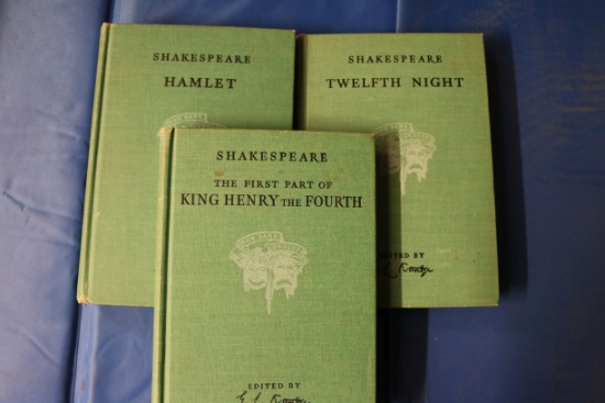 3 Shakespear Books