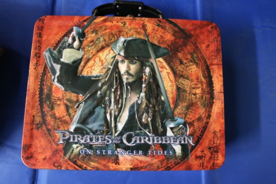 Pirates Of The Caribbean Tin Box