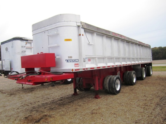 2000 Custom 43' Aluminum Dump Trailer