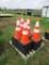 QTY 50 NEW Highway Safety Cones