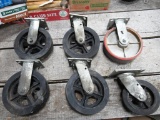 6 Heavy Duty Casters