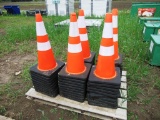 QTY 50 NEW Highway Safety Cones