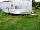 16' Aluminum Boat w/ Trailer
