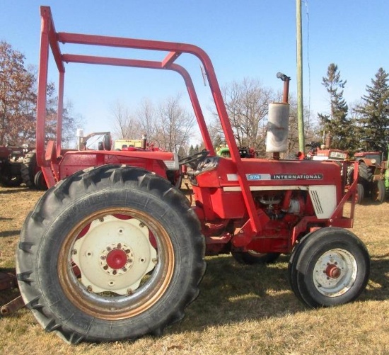 Lot 100-4 - NICE IH 574 Tractor