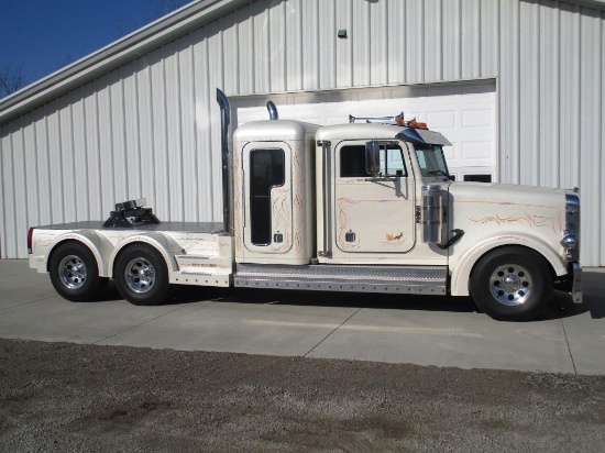 ONE OF A KIND CUSTOM HAND BUILT (3/4? Scale) Peterbilt SEMI TRUCK