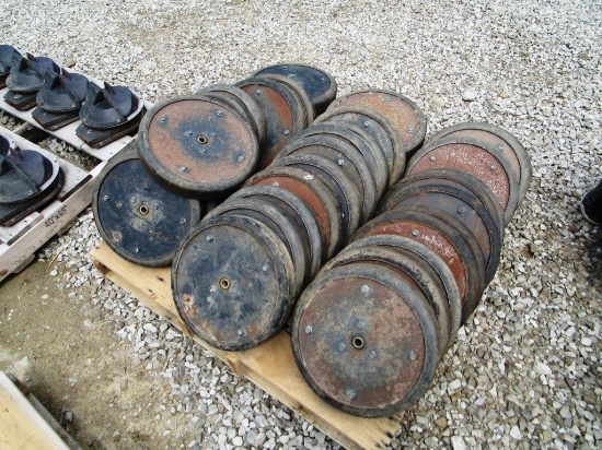 Pallet of John Deere Press Wheels - NO RESERVE