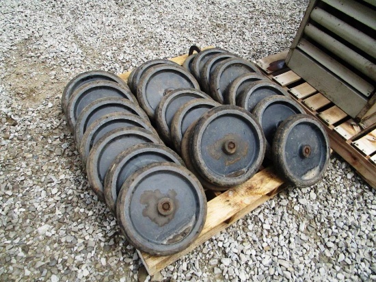 Pallet of John Deere Gauge Wheels - NO RESERVE