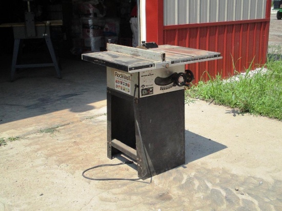 Rockwell 9" Tablesaw - NO RESERVE