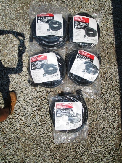 Lot of 5 NEW Water Pump Hoses - NO RESERVE