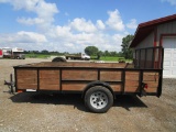 AMO 6’x12’ Utility Trailer - LIKE NEW - NO RESERVE