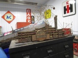 Metal Riverboat Folk Art - NO RESERVE
