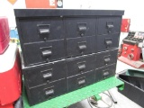 2 HD Steel Parts Drawer Cabinets - NO RESERVE