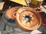 Pair of Hard to Find IH Little Genius Plow Rims - NO RESERVE