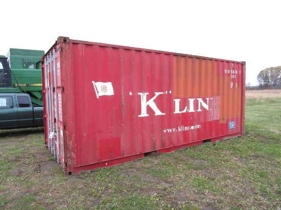 126-7    20ft. Shipping Container - NO RESERVE