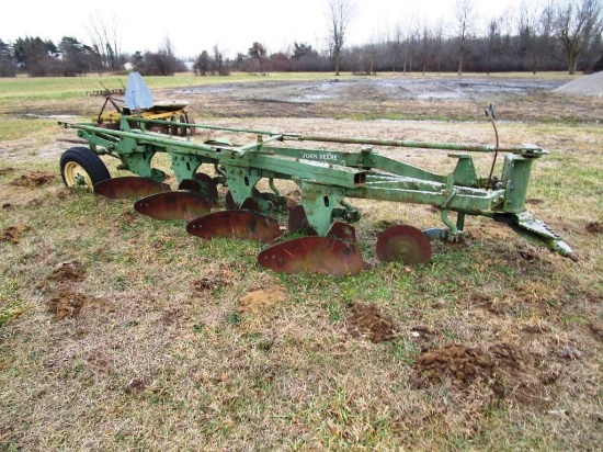 John Deere 4 Bottom Semi Mount Plow