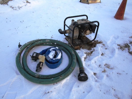 Honda Trash Pump w/ Hoses