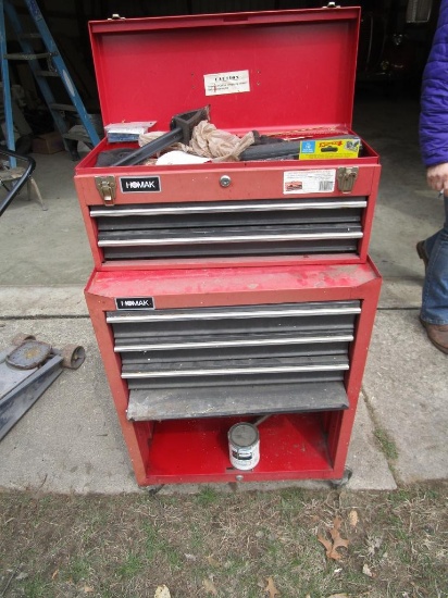 Homak Toolbox w/ Tools