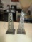 Lot of 2 - O- scale light towers