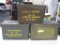 Lot of 3 - Ammo boxes