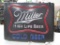 20 in. Miller lighted beer sign (works)