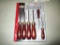 New Set of Sheffield Hardwood Handled Screwdrivers