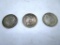 Lot of 3 - 1879-S, 1889-O & 1890-O Morgan Silver Dollars
