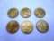Lot of 6 - (4) Sacagawea, (1) Andrew Johnson & (1) Andrew Jackson Dollar Coins