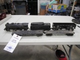 Vintage Lionel Type 2-4-2 locomotive No. 246 engine and tender with three cars
