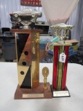 2 trophies