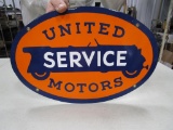 United Motors garage art sign 16.5 in. long
