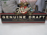 30 in. Miller beer sign