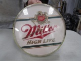 12 in. Miller beer clock