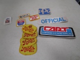 Lot of beer and racing patches