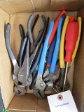 Lot of channel locks and pliers