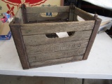Antique wooden crate