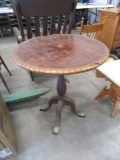 Antique Inlay Side Table