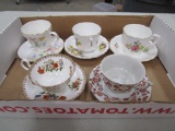 Lot of 5  Teacups