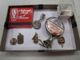 Lot of Vintage Advertising Pieces and Jewelry