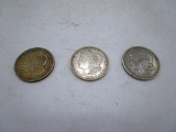 Lot of 3 - 1921 Morgan Silver Dollars