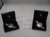 Lot of 2 - 2014 Baseball Hall of Fame Commemorative Coins - OGP