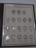 Collection of the Last 20 Years of Mercury Dimes