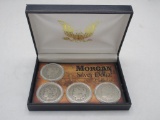 Lot of 4 - Morgan Silver Dollar Collection, 1883, 1889, 1900 & 1901