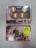 Lot of 2 - 2010 U.S. Mint Presidential Dollar Coin Proof Sets