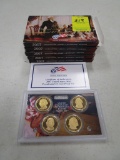 Lot of 5 - 2007 U.S. Mint Presidential Coin Proof Sets