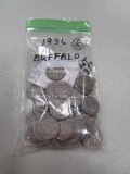 Lot of 49 - 1936 Buffalo Nickels